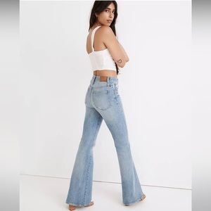 madewell perfect vintage flare jean